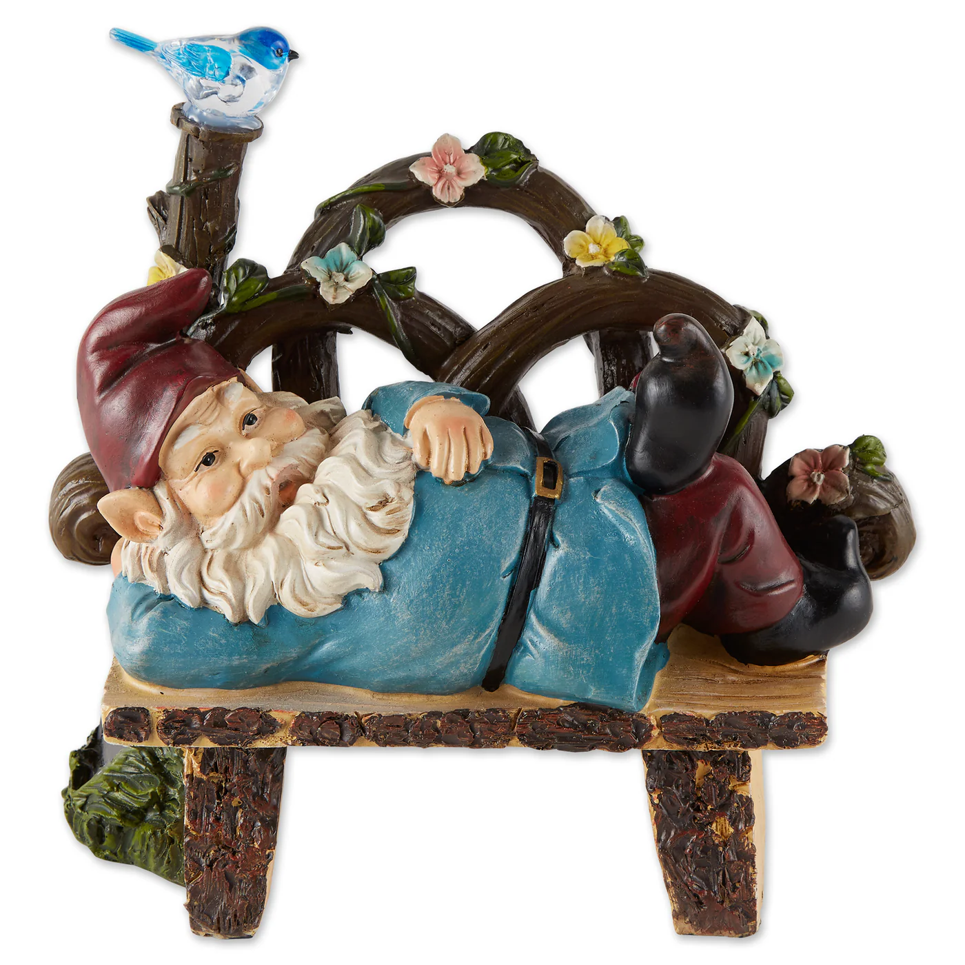 SOLAR AFTERNOON NAP GNOME STATUE