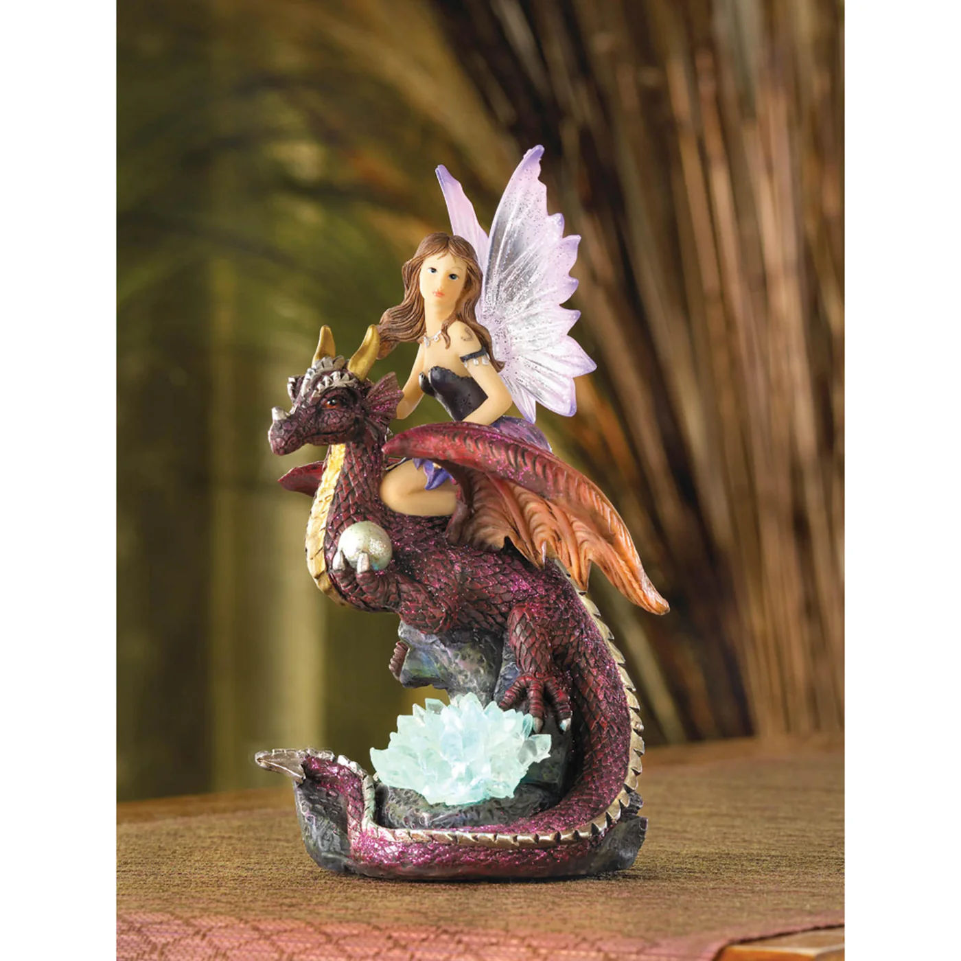 Dragon Rider LED Figurine - Tiny Tale, Big Magic